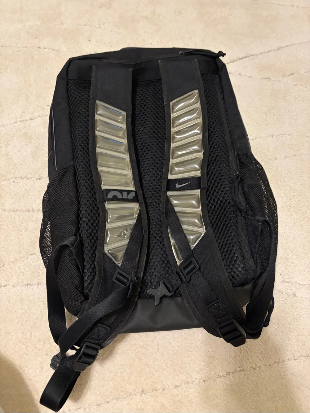 Black utility speed Nike backpack